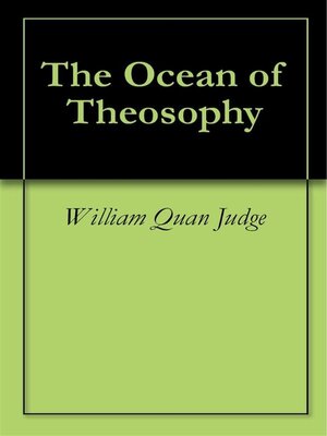 cover image of The Ocean of Theosophy